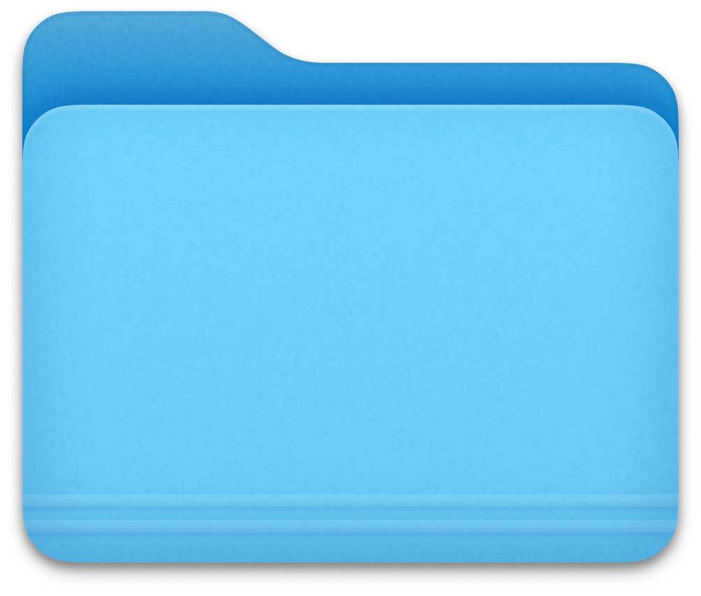 Blue Folder